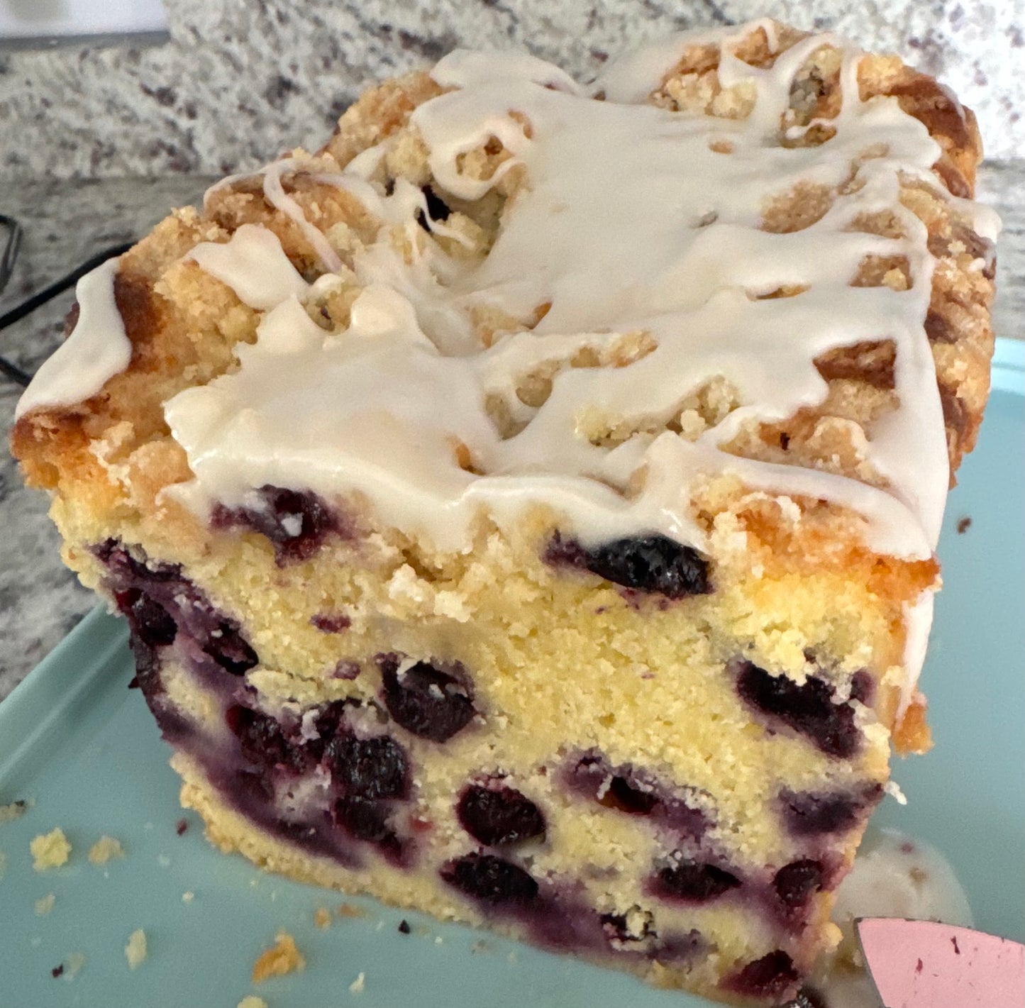 Lemon Berry Crumb Cake